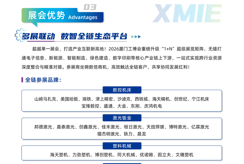 2026厦门工业博览会暨第30届海峡两岸机械电子商品交易会