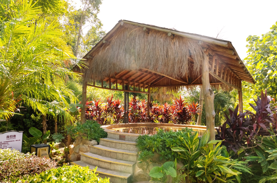 【江门·恩平·泉林度假区】168元抢恩平爱必侬泉林温泉水禾田泉世界