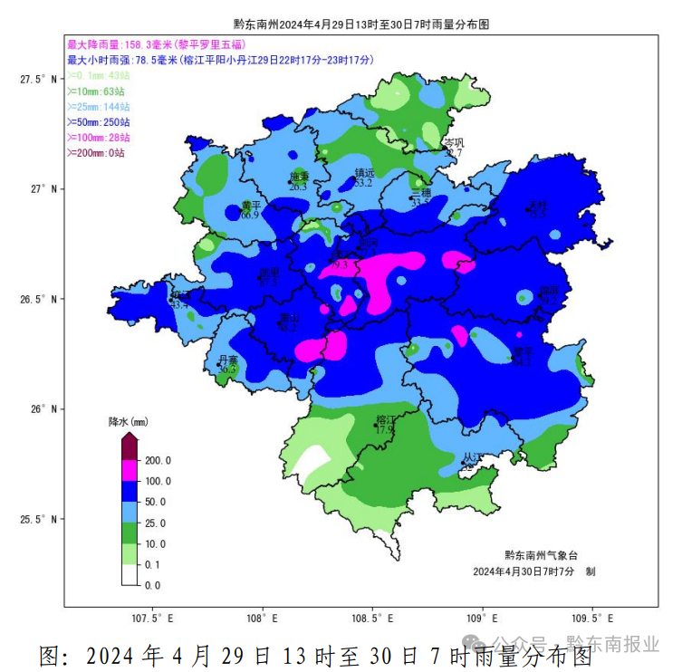 2024年04月30日 黔东南天气