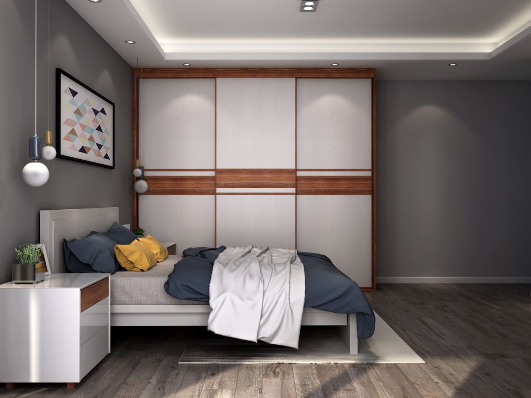 这样的衣柜堪比量身定制，不浪费一丝空间