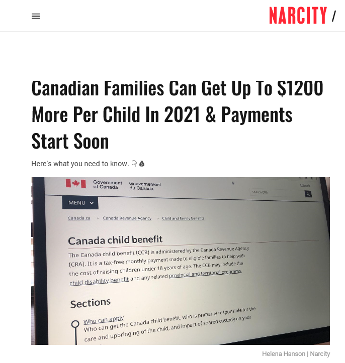 加拿大又发钱了 5月28日到账 6岁以下每人最多 10 自由微信 Freewechat