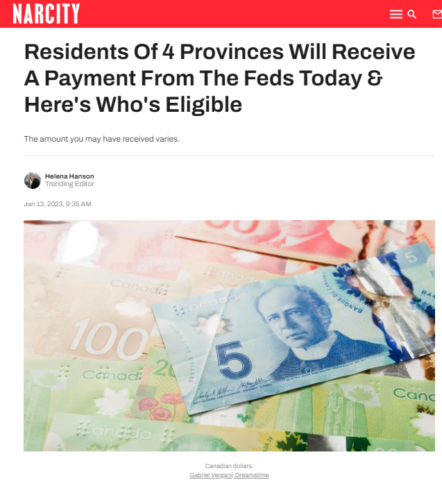 加拿大4个省的居民将收到联邦政府的碳税补贴，会自动入帐！