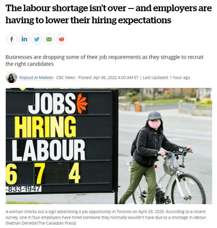 加拿大这些行业缺人缺疯了！工资暴涨！雇主不得不“委曲求全”