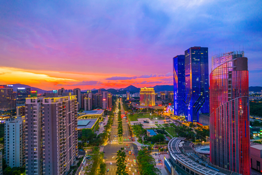 江门的夜,每一帧都是壁纸