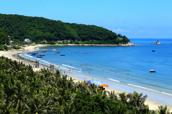 台山广海海龙湾沙滩图片