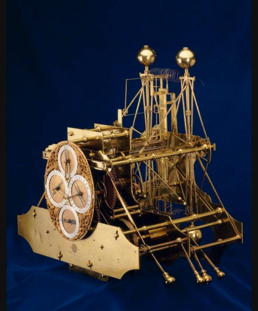 约翰.哈里森发明的航海钟