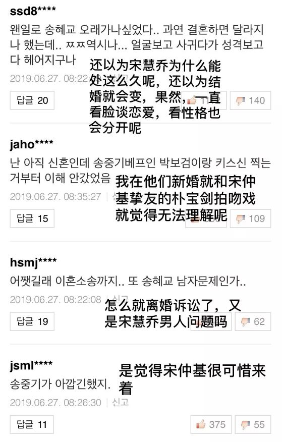 宋慧喬宋仲基確認離婚 結局可能狗血 但生活還要繼續 橘子娛樂 微文庫