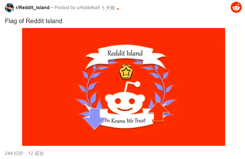 Reddit网友准备买岛建国，马斯克负责打钱，基努里维斯当总统（组图） - 9