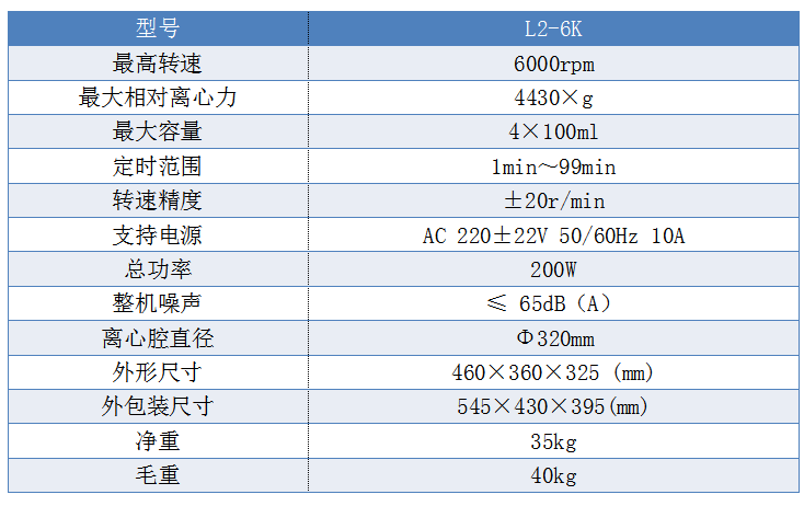 台式低速离心机