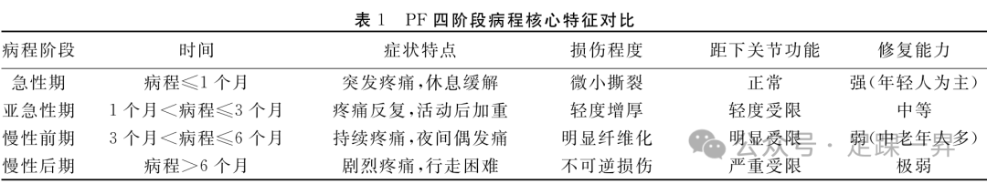 【指南与共识】足底筋膜炎阶段化诊疗专家共识（2026）