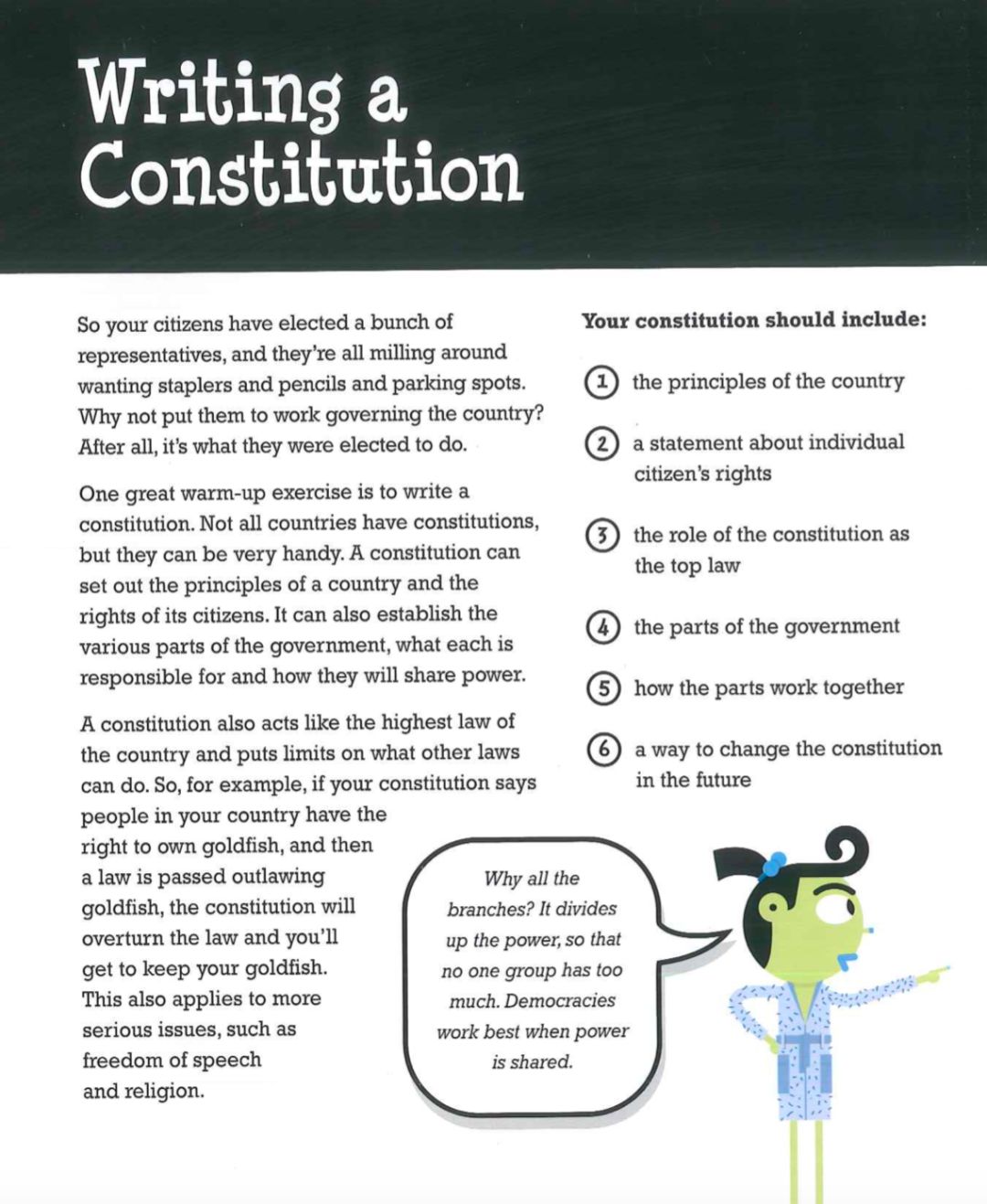 “爸爸，一个国家是如何成立的呀？”