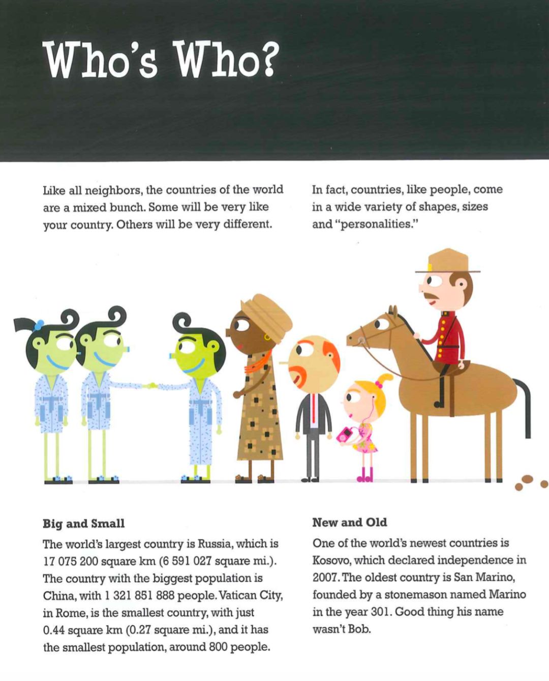 “爸爸，一个国家是如何成立的呀？”