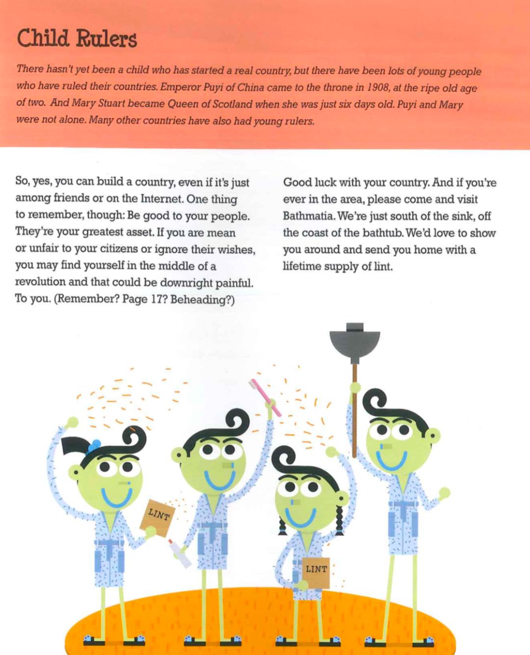 “爸爸，一个国家是如何成立的呀？”