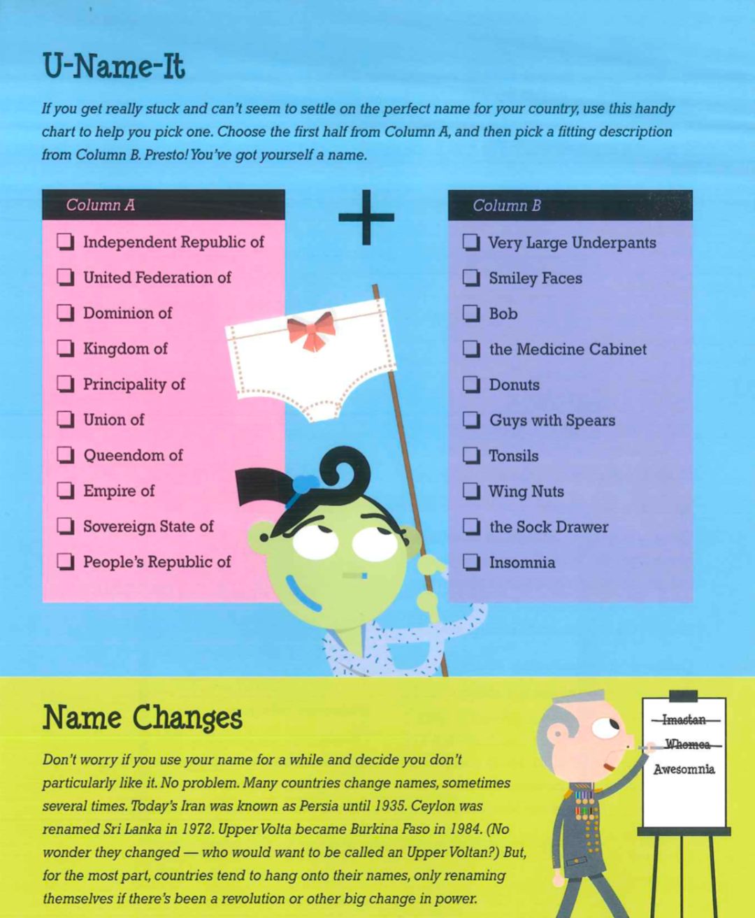 “爸爸，一个国家是如何成立的呀？”