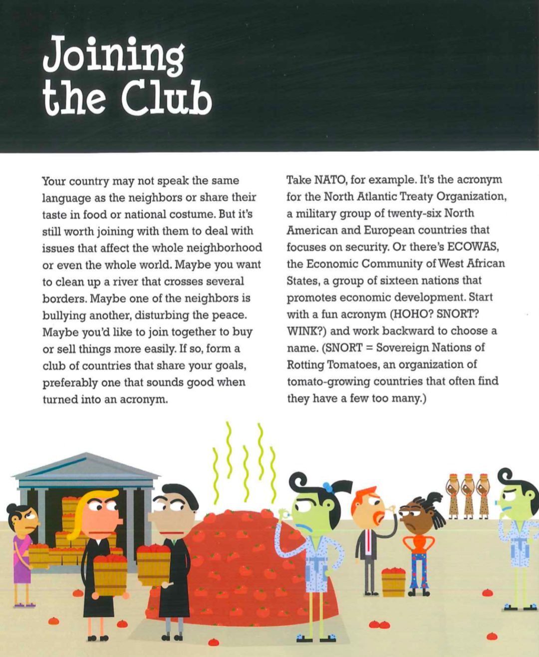 “爸爸，一个国家是如何成立的呀？”