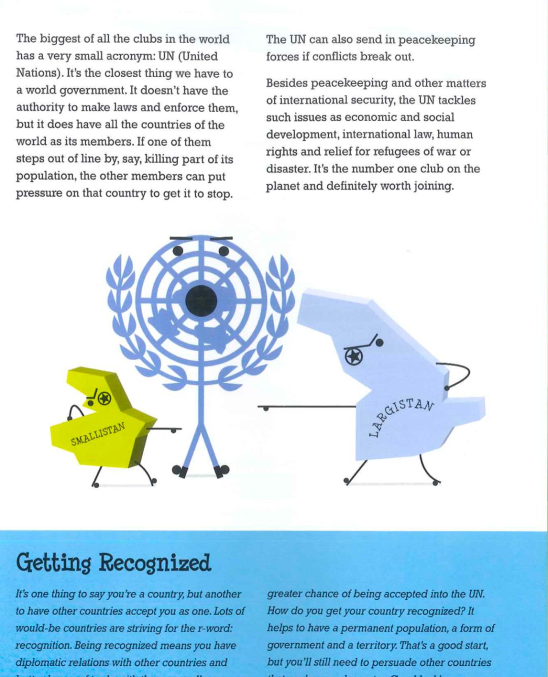 “爸爸，一个国家是如何成立的呀？”