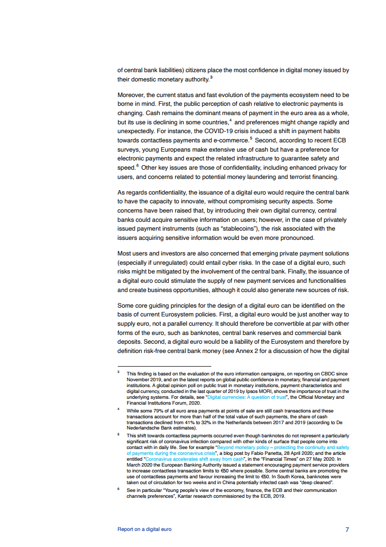 首份数字欧元报告：2021年启动数字货币项目