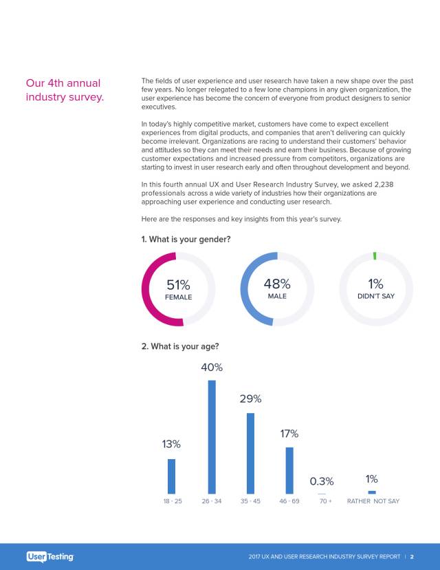 2017年用户体验和用户研究报告2 2017年用户体验和用户研究报告