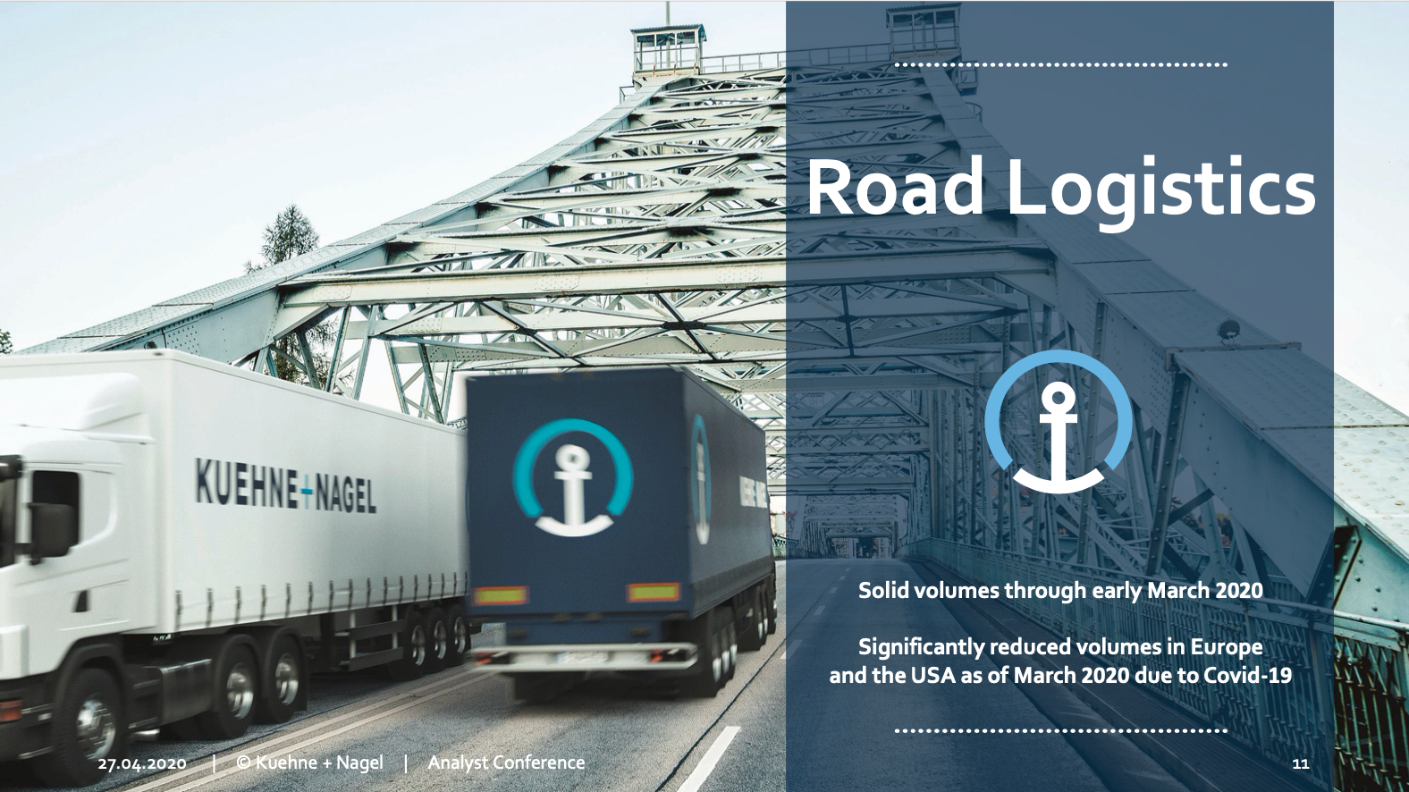 一季度业绩出炉：全球最大货代下降24%，中国最大货代重挫50~60%，未来几个月将面临更大的挑战！