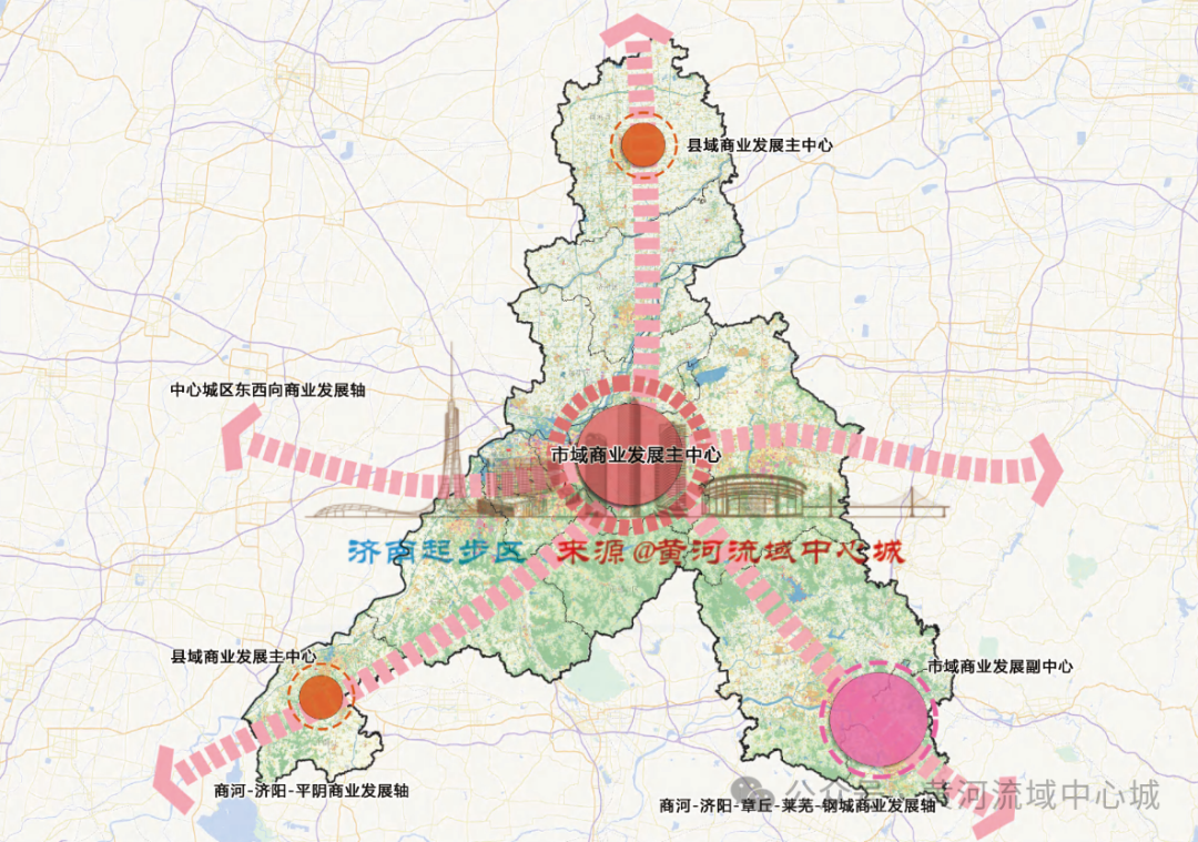 快看在起步区建设都市级商业中心济南市城乡商业网点规划发布