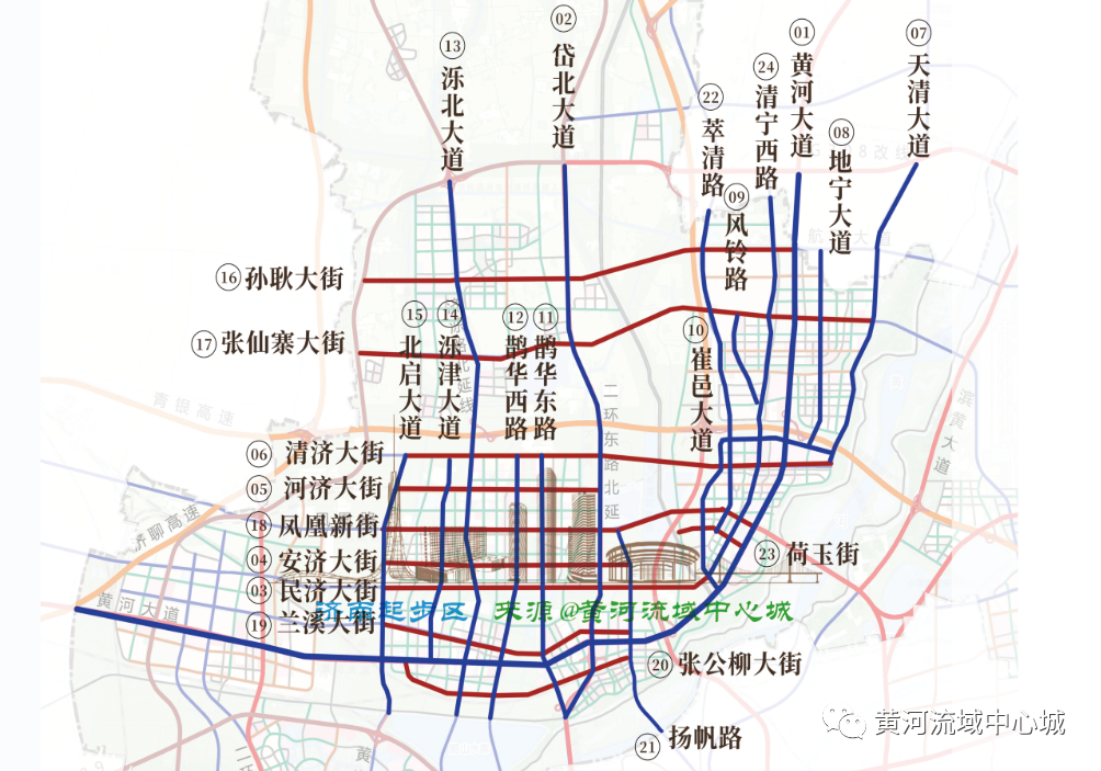 速看济南起步区这些道路有了新名字在你家附近吗