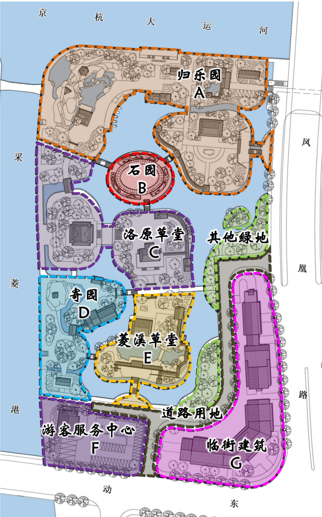 常州市红梅公园地图图片