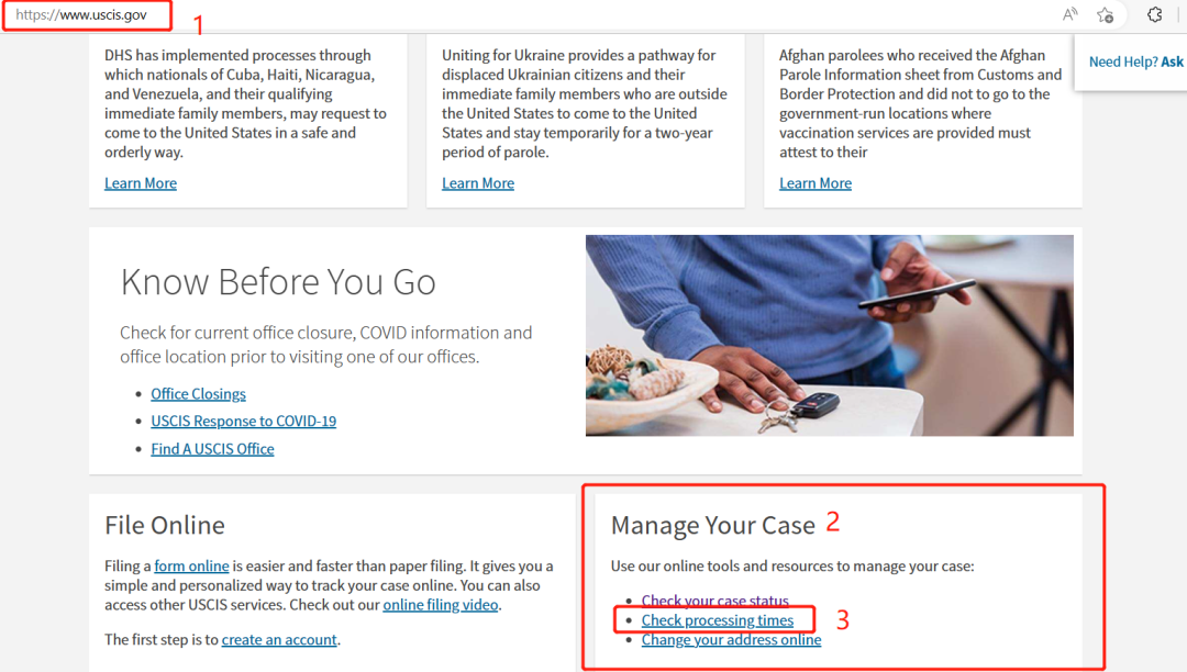 美国移民如何自己查询申请状态？