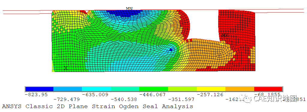 APDL Showcase2：超弹性密封圈网格加密分析的图7