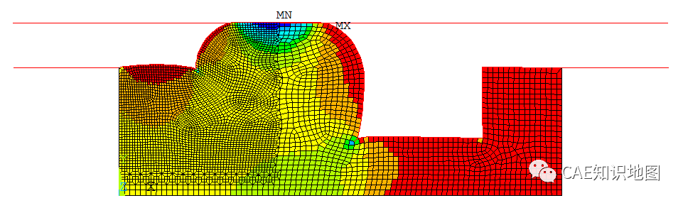 APDL Showcase2：超弹性密封圈网格加密分析的图13