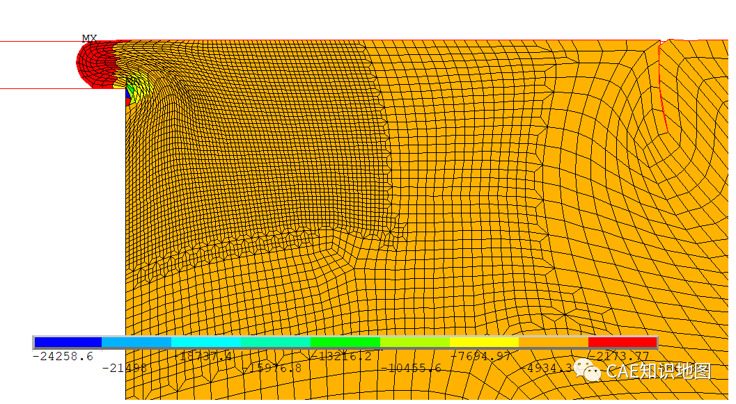 APDL Showcase2：超弹性密封圈网格加密分析的图4