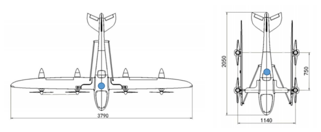 一种新型垂起无人机总体设计的图17