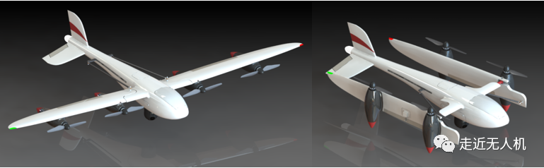 一种新型垂起无人机总体设计的图4