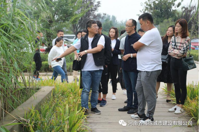 山西太原、山东威海海绵城市建设考察团领导莅临郑州考察海绵城市建设 山西太原、山东威海海绵城市建设考察团领导莅临郑州考察海绵城市建设