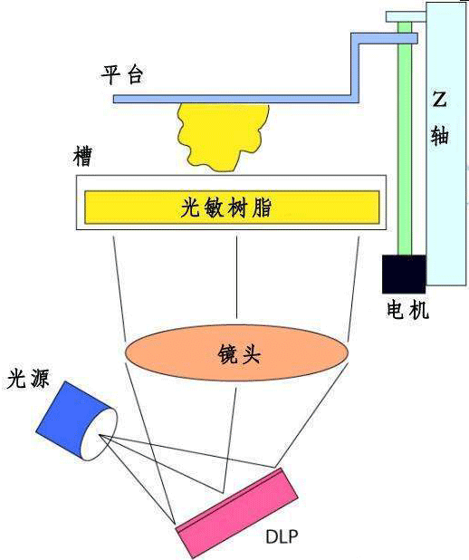 縱維立方攜手德州儀器(TI)首推消費級DLP光固化3D打印機！的圖5