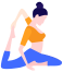 标题瑜伽运动模块样式