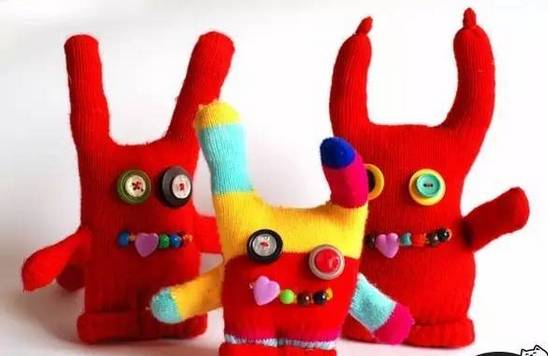 旧手套大变身,孩子喜欢的不得了