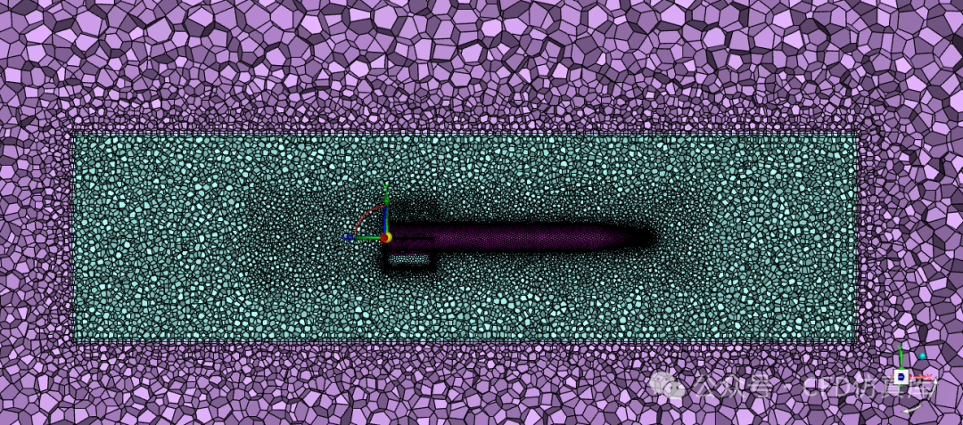 Fluent MRF 旋转卷弧翼弹箭气动仿真的图5