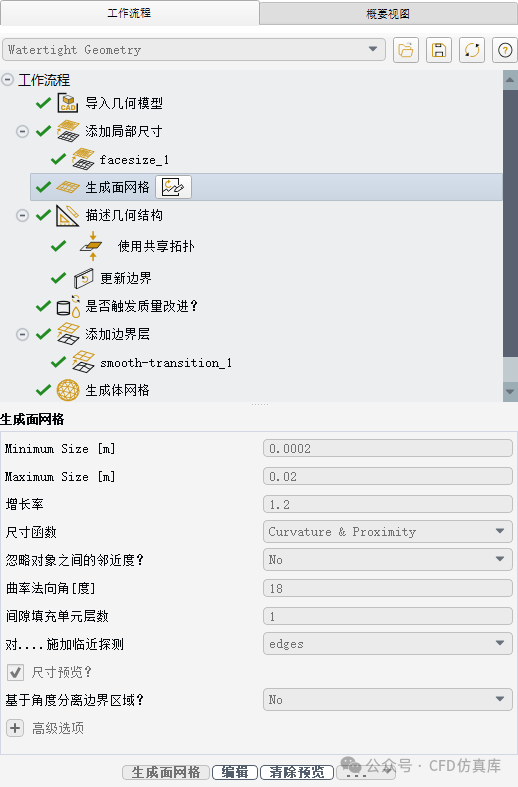 Fluent NACA2415参数化仿真计算（一）的图5
