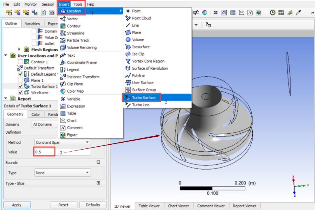 ANSYS CFX 带蜗壳离心泵性能仿真分析的图24