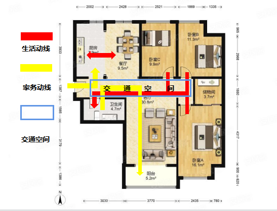 3d 户型图_3d户型图_房屋3d户型图