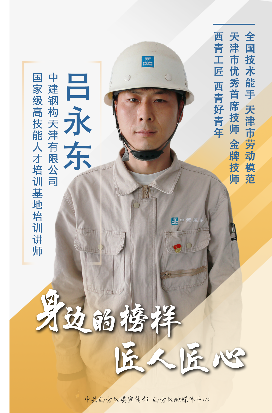 身边的榜样匠人匠心吕永东技术创新创效技能兴企报国