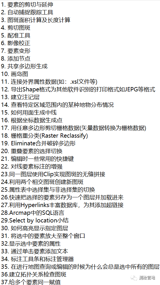 ArcGIS教程：37个Arcmap技巧总结（建议收藏）的图1