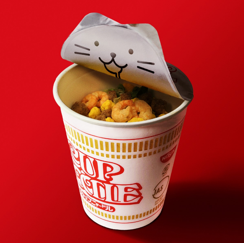 日清杯面新設計的“貓耳”杯蓋，每年竟可減塑33噸？的圖9