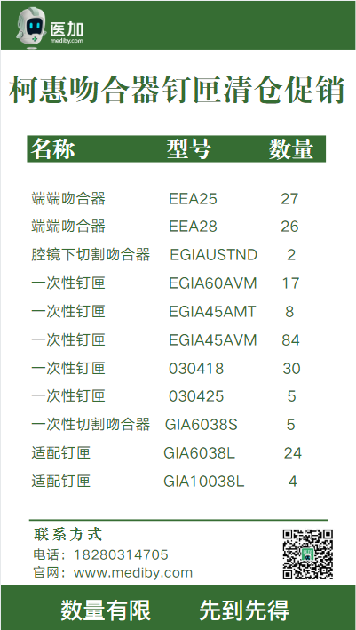 钉仓是什么医加百科｜柯惠吻合器有什么优势，钉仓如何选择？一文读懂_https://www.jmylbn.com_新闻资讯_第9张