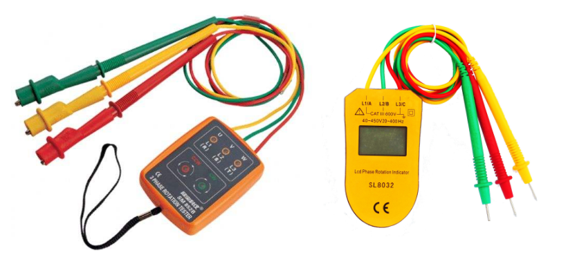 相序表、钳形电流表、绝缘电阻表的使用方法图解以及使用注意事项的图1