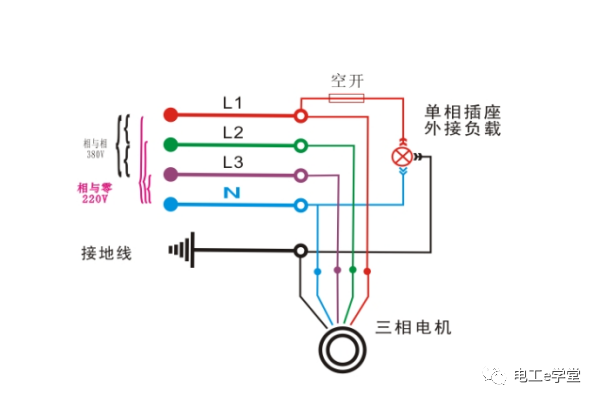 选择线径和开关容量，功率和电流的计算是基础，一定要掌握！的图1