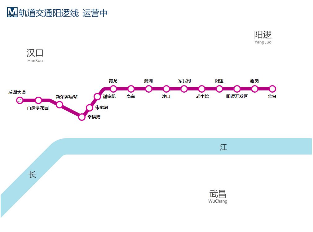 太全了！2020年武汉21条地铁线完整站点名单，有经过你家门口吗？