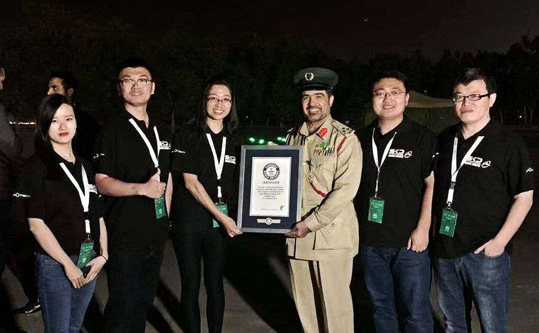 国内民用无人机创造的吉尼斯世界纪录的图43