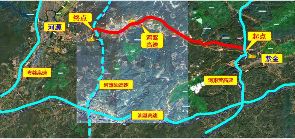 河紫高速公路图片