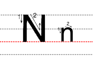 字母表 26个 大小写_字母表大小写怎么写_字母大小表写法图解